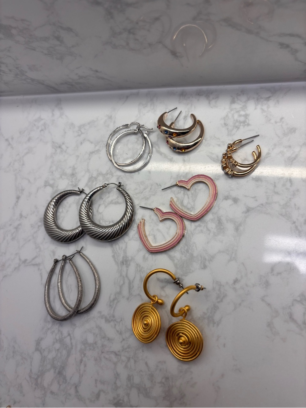 Assorted earrings